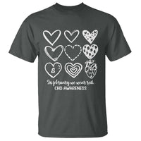 CHD Heart Disease Awareness T Shirt In February We Wear Red