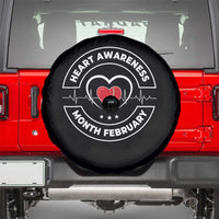 CHD Heart Disease Awareness Spare Tire Cover American Heart Health Month February
