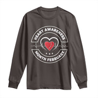 CHD Heart Disease Awareness Long Sleeve Shirt American Heart Health Month February