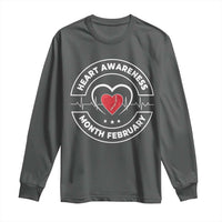 CHD Heart Disease Awareness Long Sleeve Shirt American Heart Health Month February