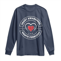 CHD Heart Disease Awareness Long Sleeve Shirt American Heart Health Month February
