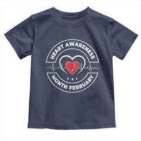 CHD Heart Disease Awareness Toddler T Shirt American Heart Health Month February