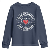 CHD Heart Disease Awareness Youth Sweatshirt American Heart Health Month February