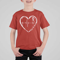 CHD Heart Disease Awareness T Shirt For Kid Wear Red Keep The Beat Heart Health