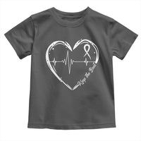 CHD Heart Disease Awareness Toddler T Shirt Wear Red Keep The Beat Heart Health