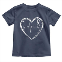 CHD Heart Disease Awareness Toddler T Shirt Wear Red Keep The Beat Heart Health