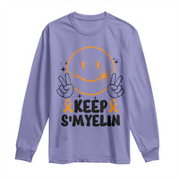 Multiple Sclerosis Awareness Long Sleeve Shirt Keep Smyelin MS Support