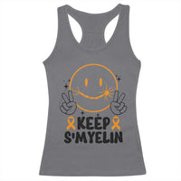 Multiple Sclerosis Awareness Racerback Tank Top Keep Smyelin MS Support