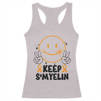 Multiple Sclerosis Awareness Racerback Tank Top Keep Smyelin MS Support