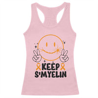 Multiple Sclerosis Awareness Racerback Tank Top Keep Smyelin MS Support