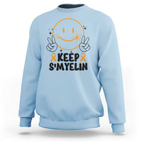 Multiple Sclerosis Awareness Sweatshirt Keep Smyelin MS Support
