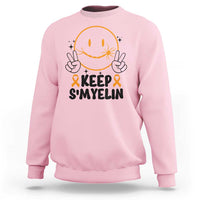 Multiple Sclerosis Awareness Sweatshirt Keep Smyelin MS Support