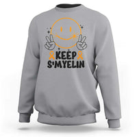 Multiple Sclerosis Awareness Sweatshirt Keep Smyelin MS Support