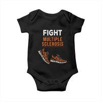 Fight MS Baby Onesie Orange Ribbon Multiple Sclerosis Awareness