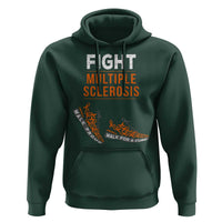 Fight MS Hoodie Orange Ribbon Multiple Sclerosis Awareness