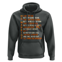 Multiple Sclerosis Awareness Hoodie Fight MS Orange Ribbon