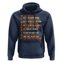 Multiple Sclerosis Awareness Hoodie Fight MS Orange Ribbon