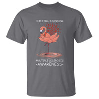 Multiple Sclerosis Survivor T Shirt Fight MS Orange Ribbon