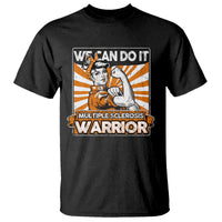 Multiple Sclerosis Awareness T Shirt Orange Ribbon MS Warrior Support Squad