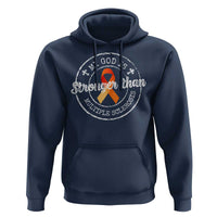 MS Awareness Hoodie Orange Ribbon God Stronger MS