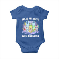 Teachers Easter Baby Onesie Treat All Peeps With Kindness - Wonder Print Shop
