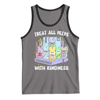 Teachers Easter Tank Top Treat All Peeps With Kindness - Wonder Print Shop