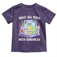 Teachers Easter Toddler T Shirt Treat All Peeps With Kindness - Wonder Print Shop