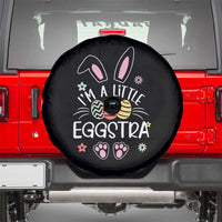 Funny Easter Spare Tire Cover Im A Little Eggstra Bunny Cute Kids Toddler - Wonder Print Shop