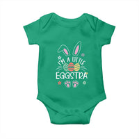 Funny Easter Baby Onesie Im A Little Eggstra Bunny Cute Kids Toddler - Wonder Print Shop