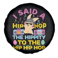 Funny Hip Hop Hippity Easter Bunny Spare Tire Cover - Wonder Print Shop