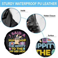 Funny Hip Hop Hippity Easter Bunny Spare Tire Cover - Wonder Print Shop