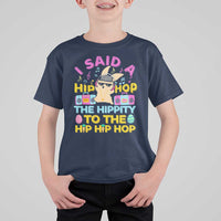 Funny Hip Hop Hippity Easter Bunny T Shirt For Kid - Wonder Print Shop
