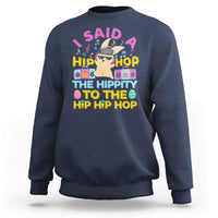 Funny Hip Hop Hippity Easter Bunny Sweatshirt - Wonder Print Shop