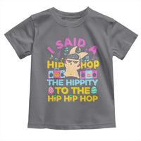 Funny Hip Hop Hippity Easter Bunny Toddler T Shirt - Wonder Print Shop