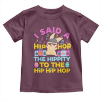 Funny Hip Hop Hippity Easter Bunny Toddler T Shirt - Wonder Print Shop