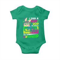 Hip Hop Easter Bunny Baby Onesie Funny Hippity Cool Rabbit Lovers Toddler - Wonder Print Shop