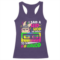Hip Hop Easter Bunny Racerback Tank Top Funny Hippity Cool Rabbit Lovers Toddler - Wonder Print Shop