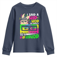 Hip Hop Easter Bunny Youth Sweatshirt Funny Hippity Cool Rabbit Lovers Toddler - Wonder Print Shop