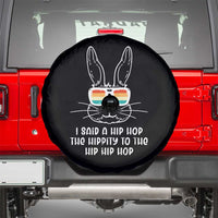 Retro Hip Hop Easter Bunny Spare Tire Cover Funny Hippity Cool Rabbit Lovers Toddler - Wonder Print Shop