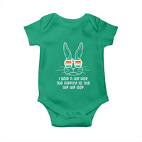 Retro Hip Hop Easter Bunny Baby Onesie Funny Hippity Cool Rabbit Lovers Toddler - Wonder Print Shop