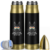 Retro Hip Hop Easter Bunny Bullet Tumbler Funny Hippity Cool Rabbit Lovers Toddler - Wonder Print Shop