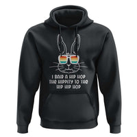 Retro Hip Hop Easter Bunny Hoodie Funny Hippity Cool Rabbit Lovers Toddler - Wonder Print Shop