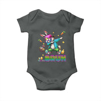 Bruh Dab Bunny Easter Baby Onesie Funny 80s Retro Vintage Party Cool Rabbit - Wonder Print Shop