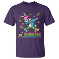 Bruh Dab Bunny Easter T Shirt Funny 80s Retro Vintage Party Cool Rabbit - Wonder Print Shop