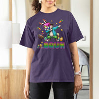 Bruh Dab Bunny Easter T Shirt For Women Funny 80s Retro Vintage Party Cool Rabbit - Wonder Print Shop
