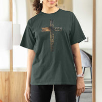 He is Risen T Shirt For Women Religious Easter Cross Jesus Christian