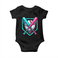 Baseball Drip Baby Onesie Ice Cream Dripping Youth Boys Baseball Bats