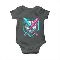 Baseball Drip Baby Onesie Ice Cream Dripping Youth Boys Baseball Bats