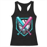 Baseball Drip Racerback Tank Top Ice Cream Dripping Youth Boys Baseball Bats