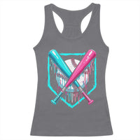 Baseball Drip Racerback Tank Top Ice Cream Dripping Youth Boys Baseball Bats